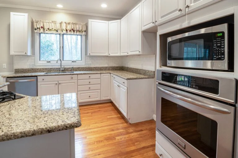 Kitchen with stainless appliances