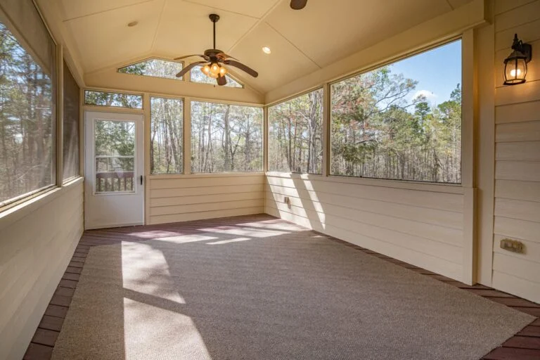 Screened porch