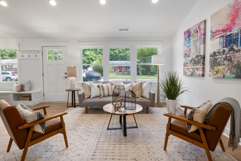 Bright living room